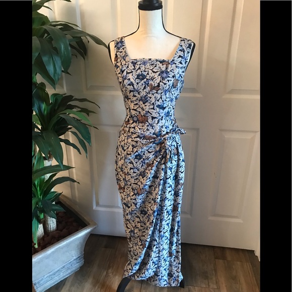 Decked Out Dresses & Skirts - Floral Wrap Maxi Dress